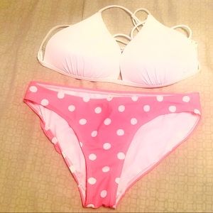 Polka dot bikini